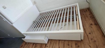 Ikea malm säng bortskänkes